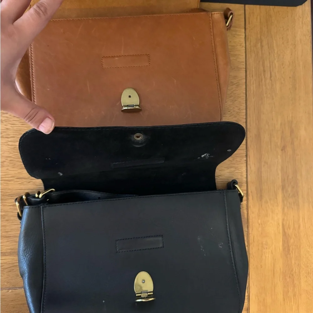Madewell Black and Tan Crossbody Bags - Picture 3 of 16